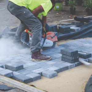 Paver Blocks and Rainwater Harvesting Pits: Thick paver blocks used in the driveway can bear heavy vehicle loads (Fire tender Vehicle load). Rain water harvesting system is implemented by creating rainwater harvesting pits for water collection.